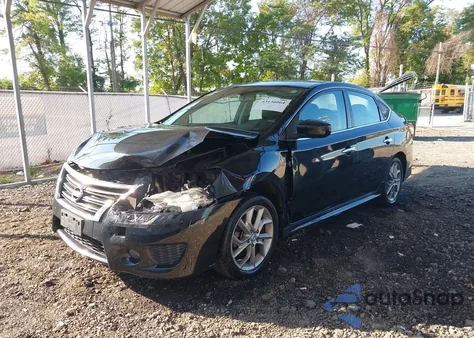 2014 Nissan Sentra Sr from USA, damaged, VIN 3N1AB7APXEL622279